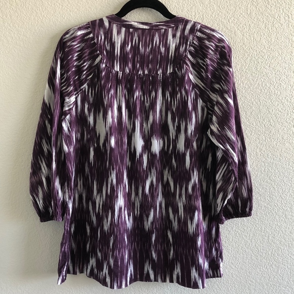 Lucky Brand Peasant Top - Picture 2 of 3